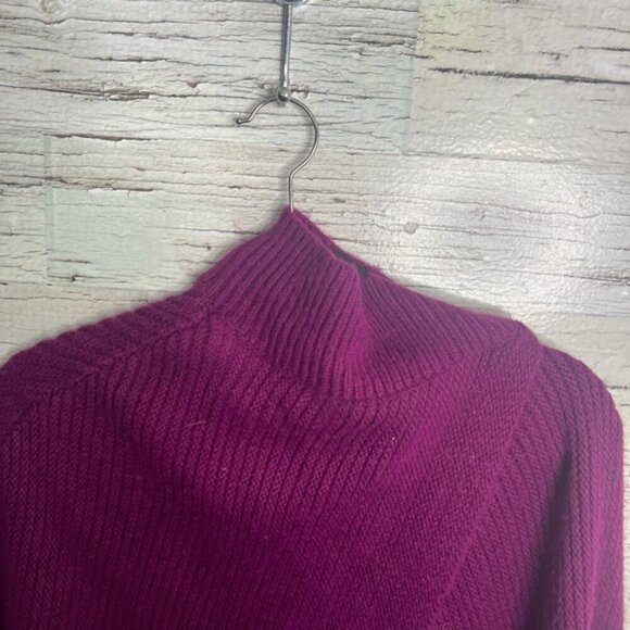 Lauren Ralph Lauren Purple Poncho - Picture 3 of 5